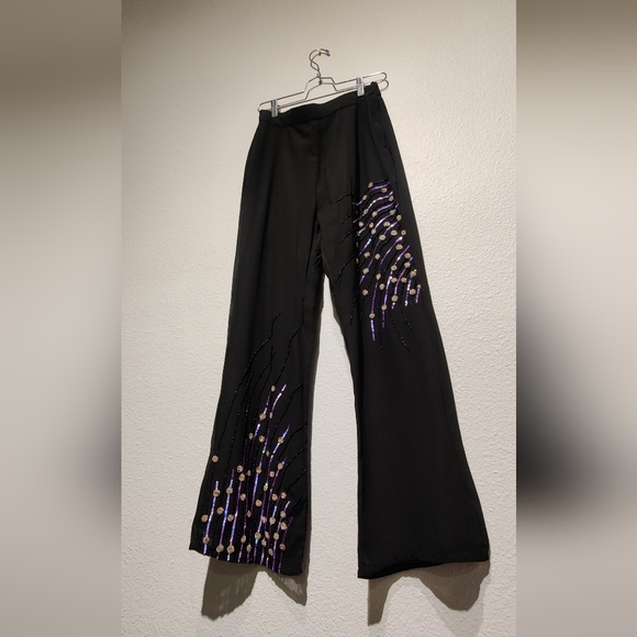 Vintage Sheer Sequins Pants - Picture 2 of 5